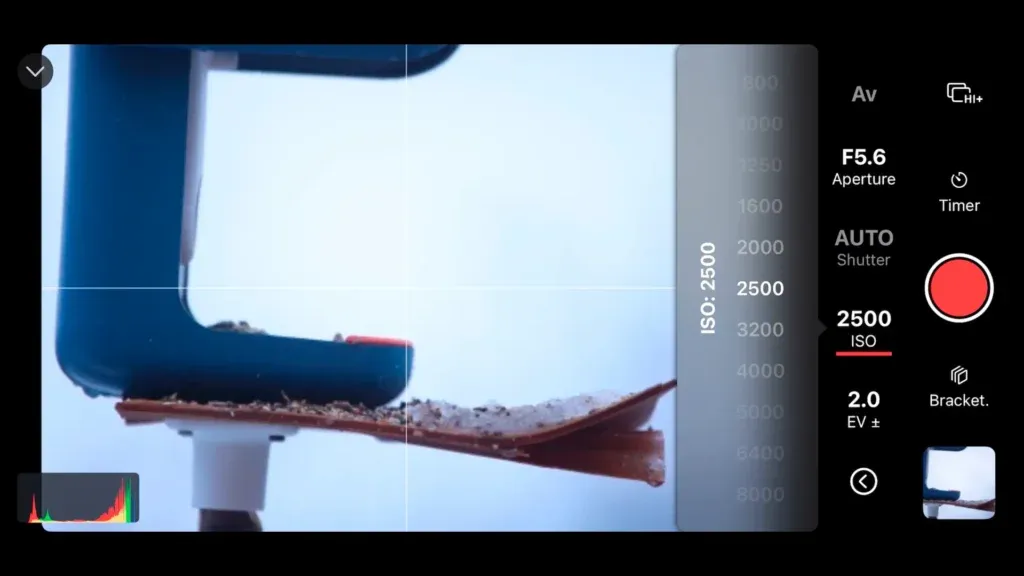 Set ISO with Shutter